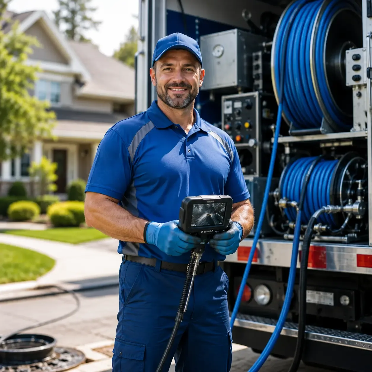 Local outdoor drain cleaning specialists in Moffett, OK